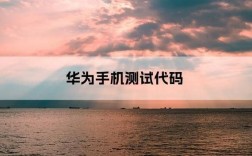 华为手机代（华为手机代码*#*#2846579#*#是什么）