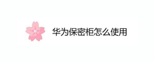 华为保密柜密码忘记(华为保密柜密码忘记了密保问题也忘记了怎么办)-图3 华为保密柜密码忘记(华为保密柜密码忘记了密保问题也忘记了怎么办)-图3