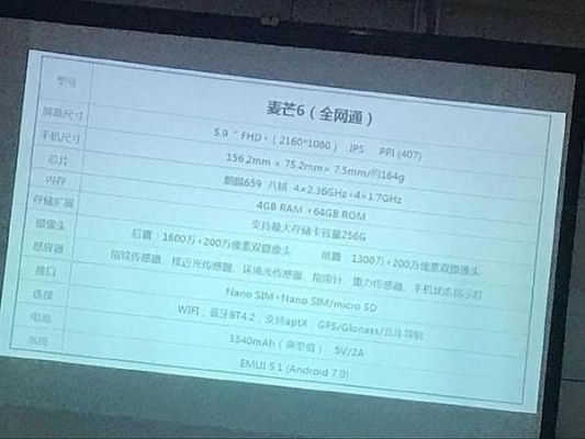 华为麦芒6闪存规格的简单介绍-图2 华为麦芒6闪存规格的简单介绍-图2