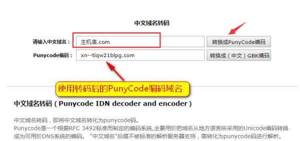 中文域名编码转换(中文域名转换英文域名)-图1 中文域名编码转换(中文域名转换英文域名)-图1