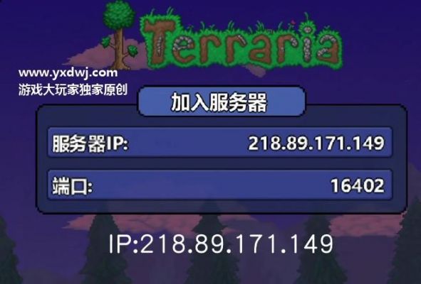 怎么看游戏的ip端口(泰拉瑞亚ip端口怎么看)-图1 怎么看游戏的ip端口(泰拉瑞亚ip端口怎么看)-图1