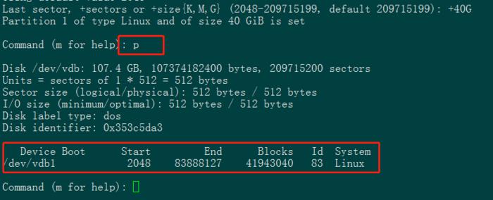 centos系统云服务器删除磁盘(数据盘)分区教程(centos 能把两个盘挂在一个目录吗)-图3 centos系统云服务器删除磁盘(数据盘)分区教程(centos 能把两个盘挂在一个目录吗)-图3