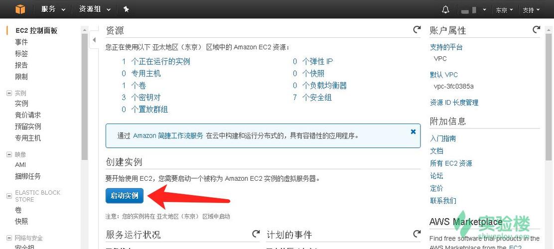 手把手教你使用AWSEC2搭建Web应用(aws创建ec2并连接)-图1 手把手教你使用AWSEC2搭建Web应用(aws创建ec2并连接)-图1