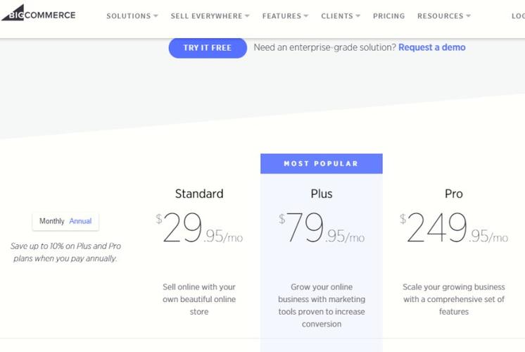 Bigcommerce和Shopify的区别有哪些?(bigcommerce shopify)(shopify和shopbase)-图2 Bigcommerce和Shopify的区别有哪些?(bigcommerce shopify)(shopify和shopbase)-图2