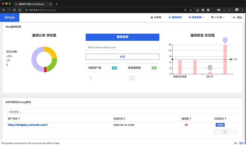 漏洞扫描工具排行榜,网站漏洞检测系统-图1 漏洞扫描工具排行榜,网站漏洞检测系统-图1