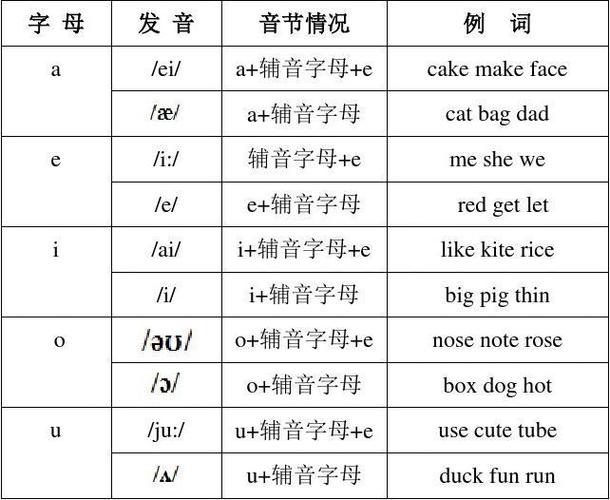 元音字母为什么神奇(元音字母的特殊情况)-图2 元音字母为什么神奇(元音字母的特殊情况)-图2